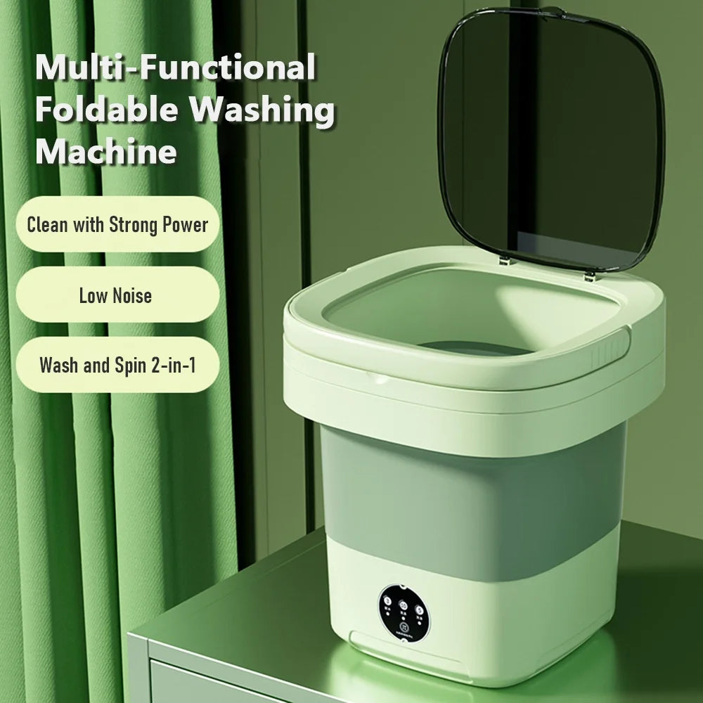 8L Portable Spin Dryer with Drain Hose V37576