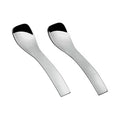 Set Of 6 Spoons 10cm Steel H9802