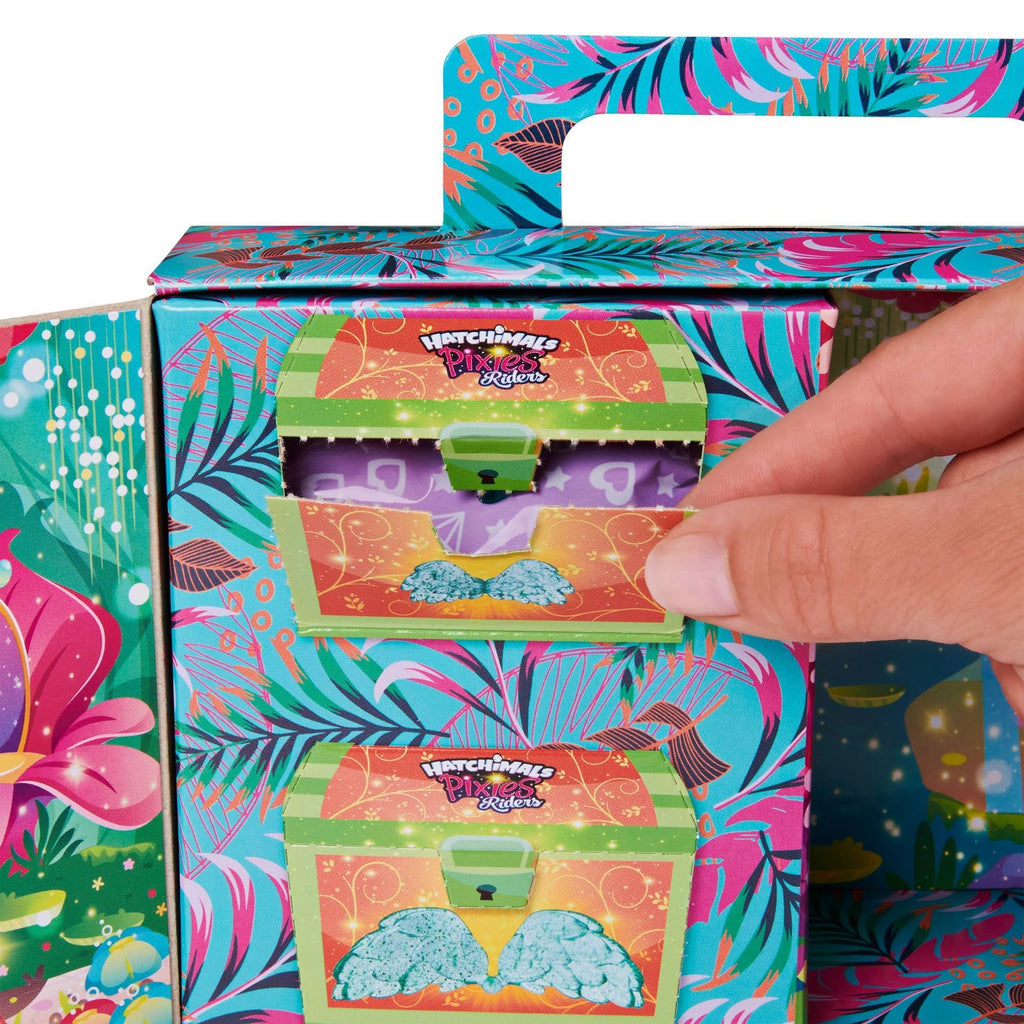 Radiant Roxy Pixie & Tigrette Glider Hatchimal Set X9534
