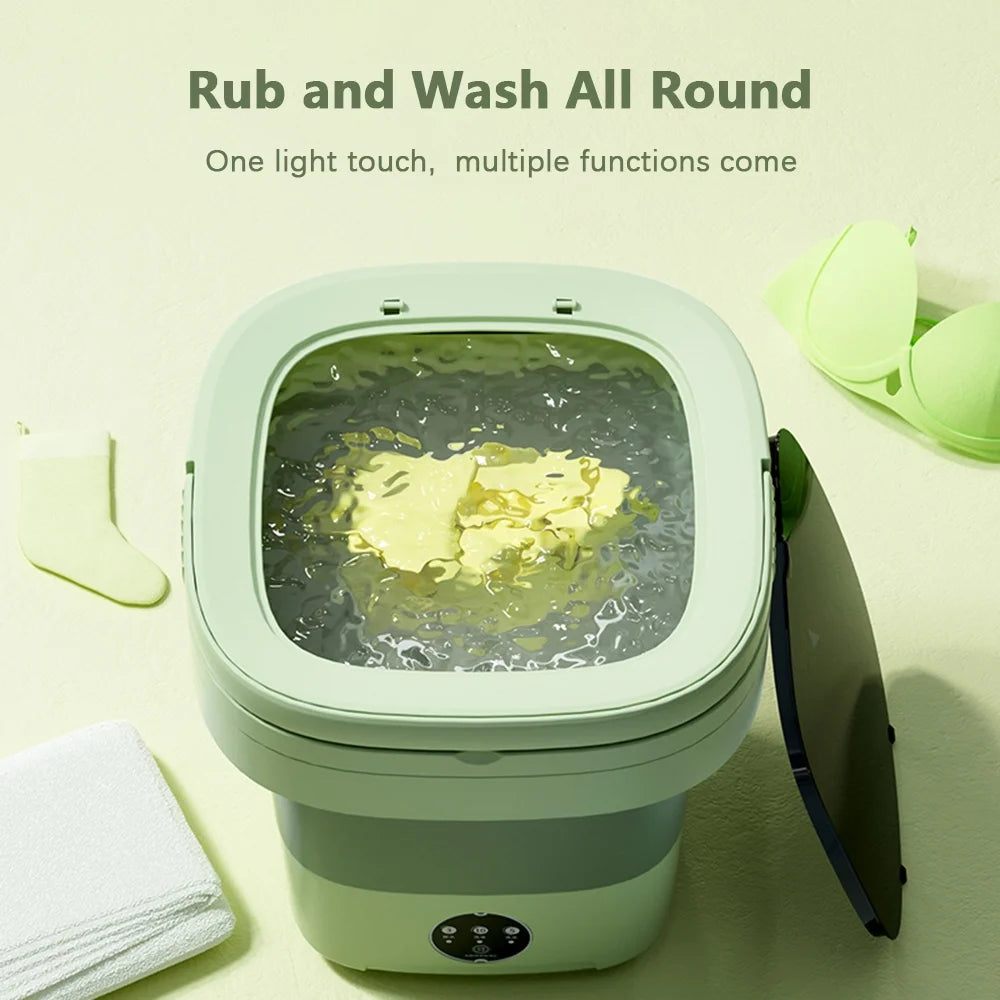 8L Portable Spin Dryer with Drain Hose V37576