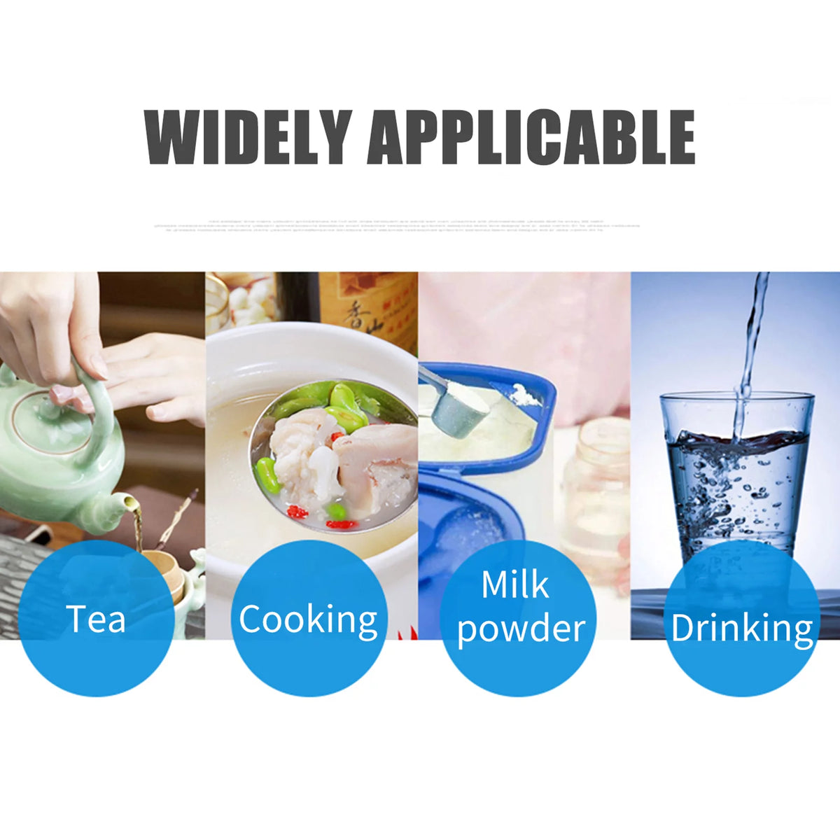 Water Filter with 8-layer Cartridge Tap Water Purifier Filtration System D456442