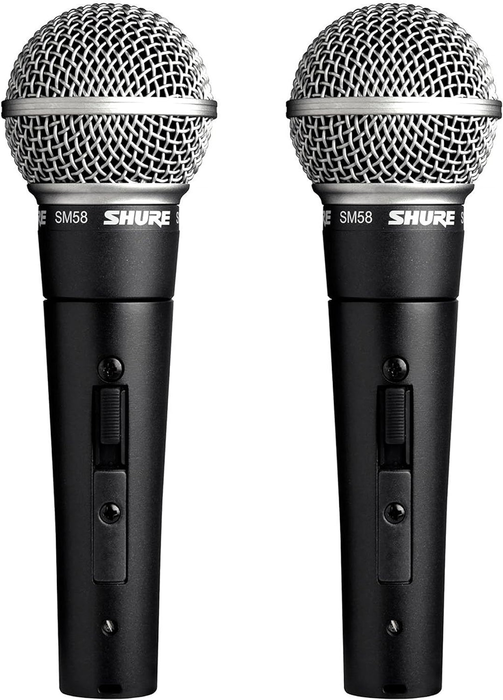 2 Pack SM58S Vocal Microphone with On/Off Switch E9808