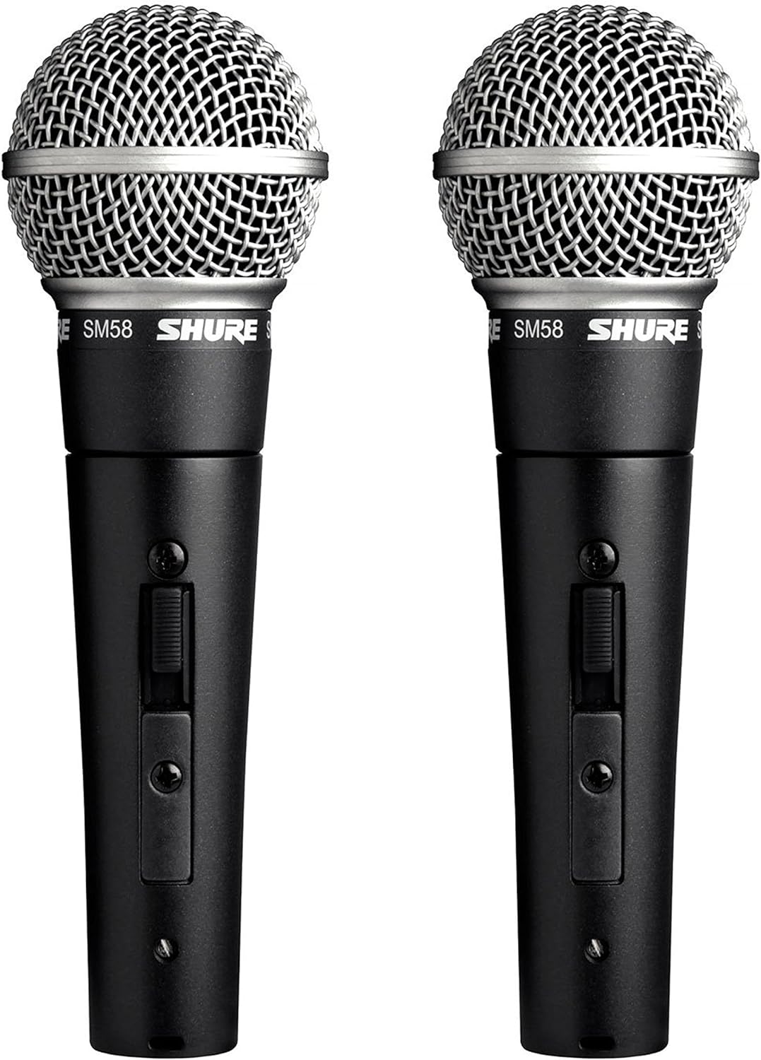 2 Pack SM58S Vocal Microphone with On/Off Switch E9808