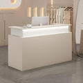 Lockable Wooden Reception Desk with Led Light R90539