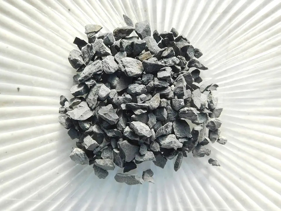 Black Jade Nephrite Medium Chips 1 Pound A7016