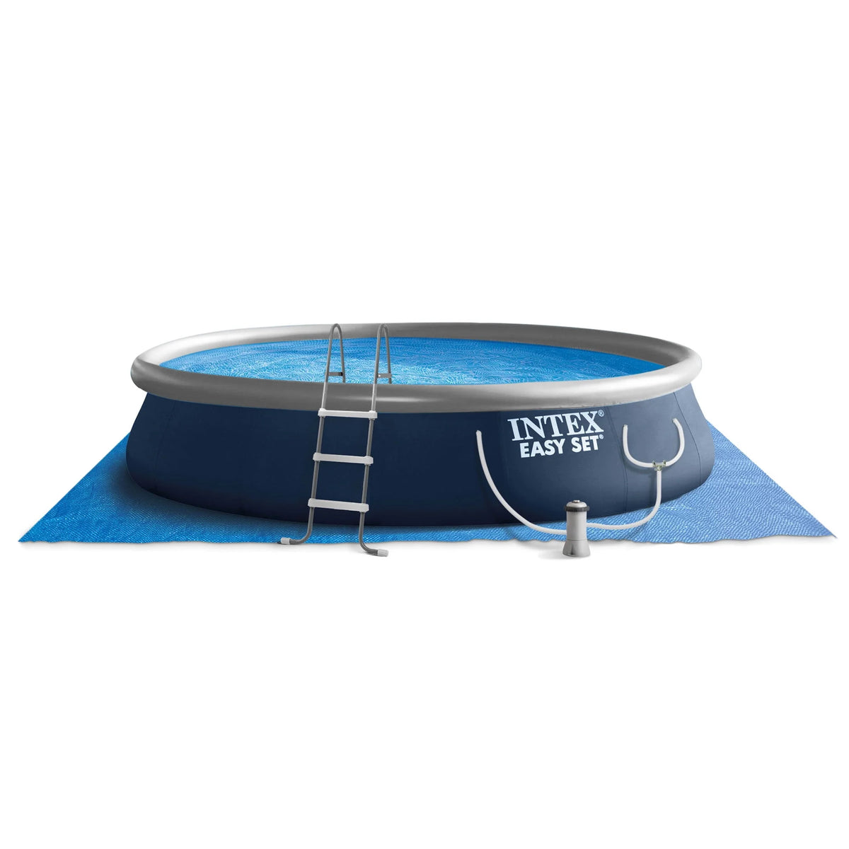 15' x 42 Inflatable Above Ground Swimming Pool Set C549