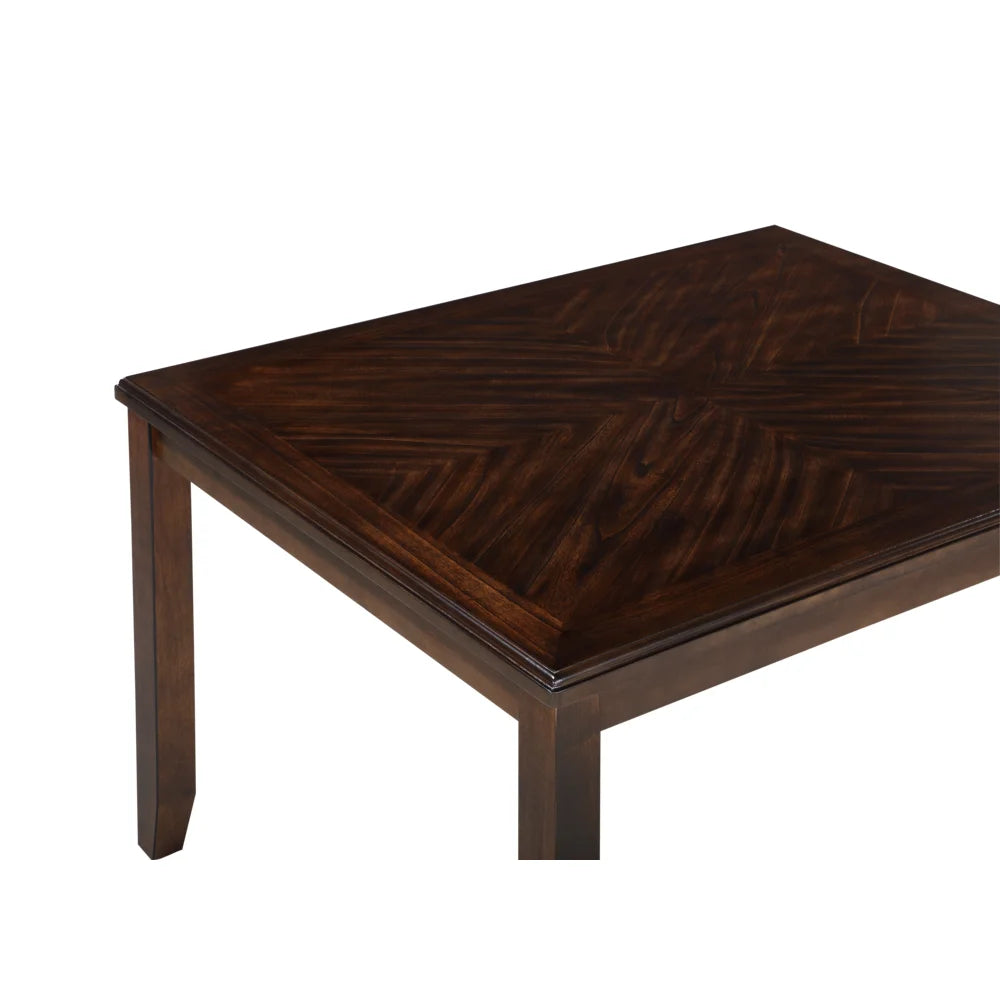 48" 5-Piece Rectangular Wood Dining Set with 4 Chairs K8184