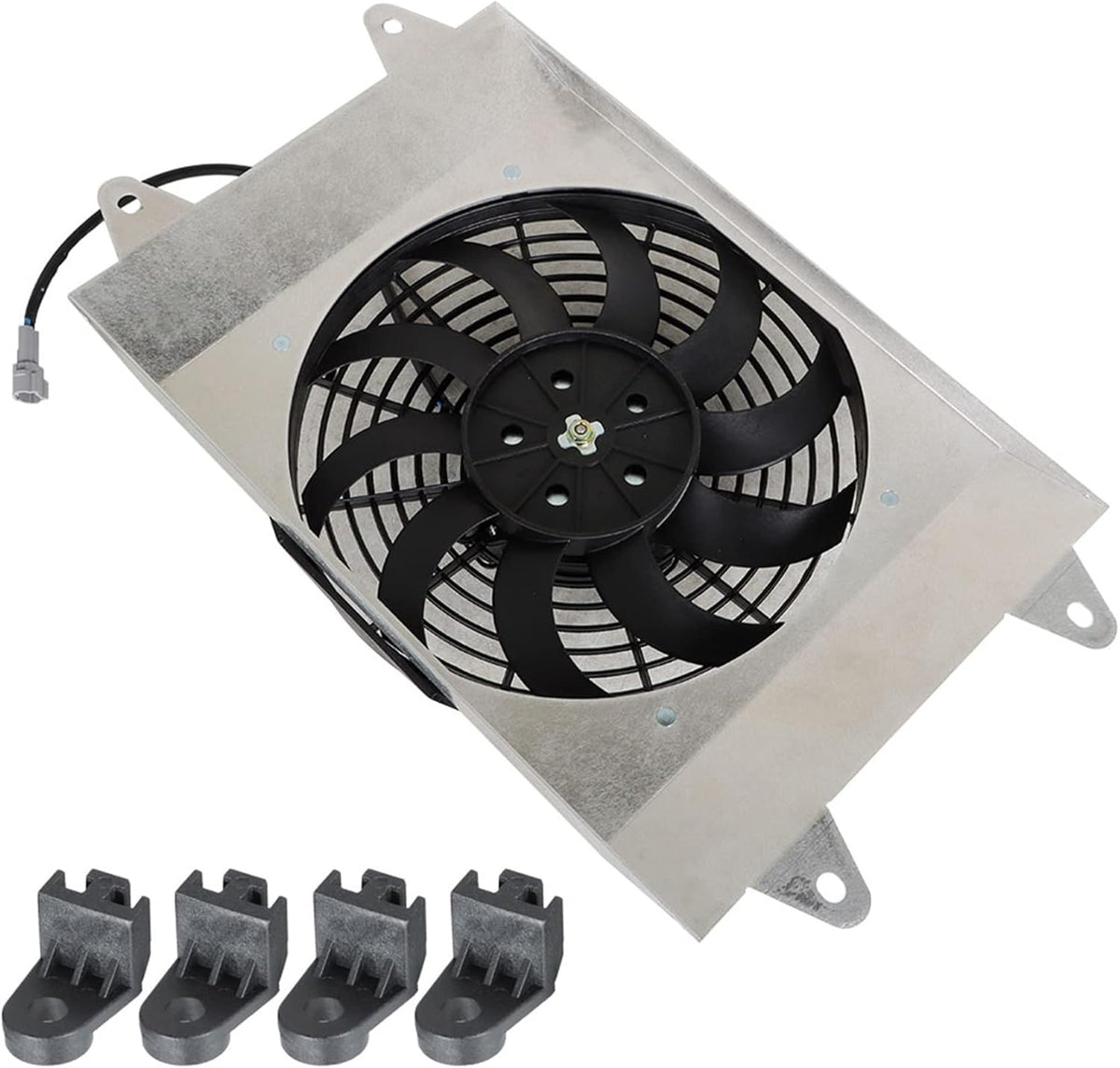 12V Radiator Cooling Fan Motor Assembly O38221