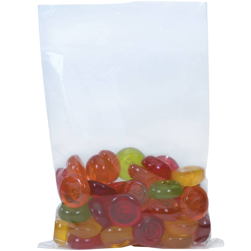 1.5 Mil Clear Poly Bags 12x22 x 13x22 1000/Case M676