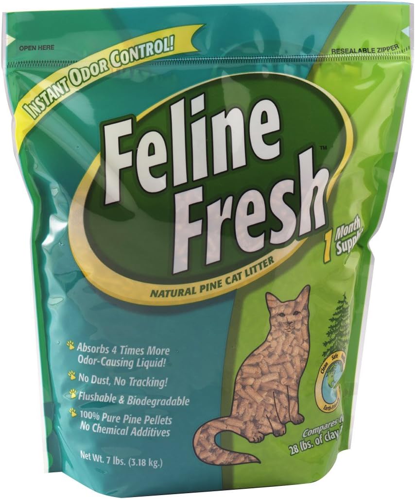 Natural Pine Cat Litter, 7 lbs P748391