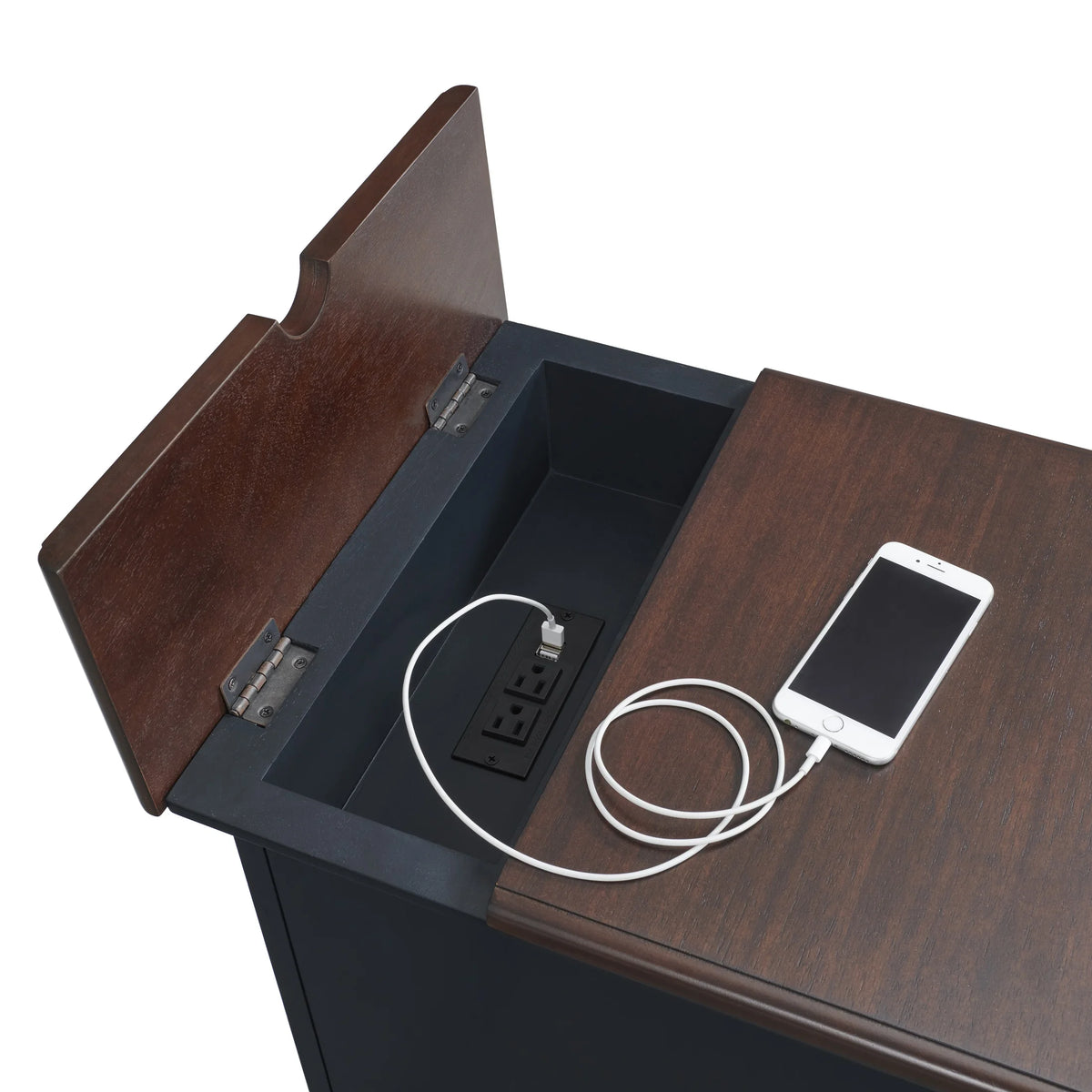 Chairside Table with Power V972