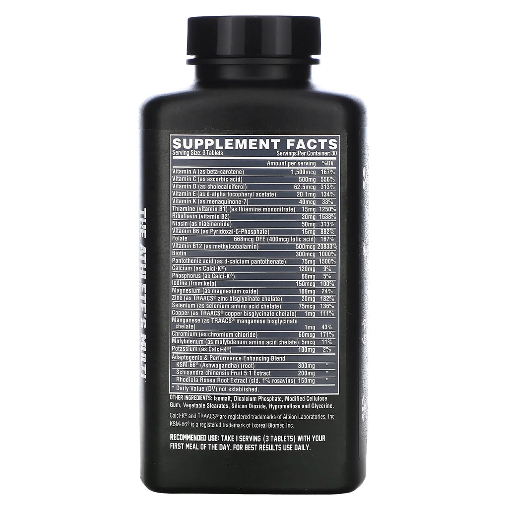 90 Tablets Sports Multivitamin U7551
