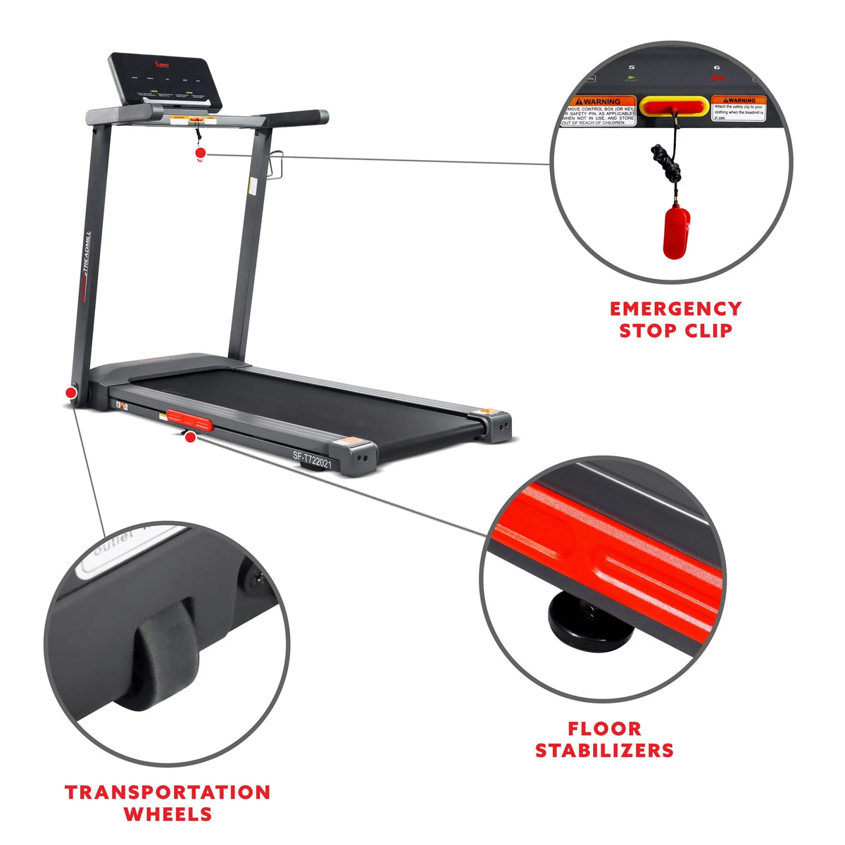 Slim Treadmill with Bluetooth P592