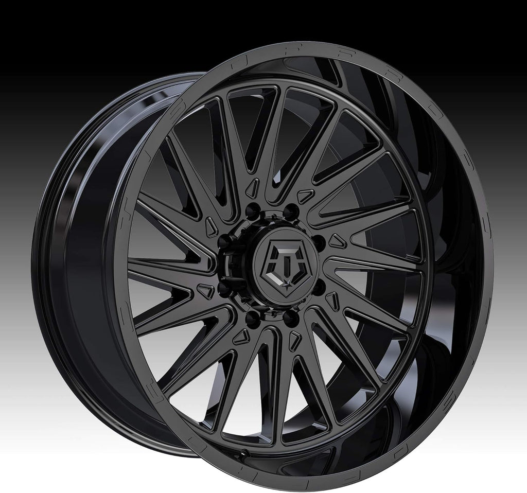 24x12 8x170-44mm Black Wheel Rim 24" W3788