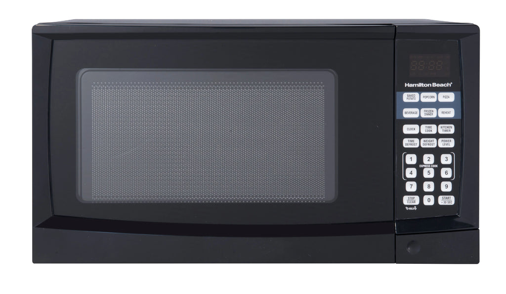 Black Digital Microwave L19796