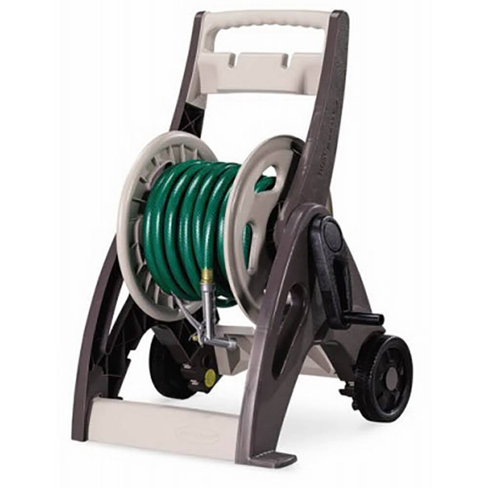 175' Resin Garden Hose Reel Cart with Leader Hose (2 Pack) G347663