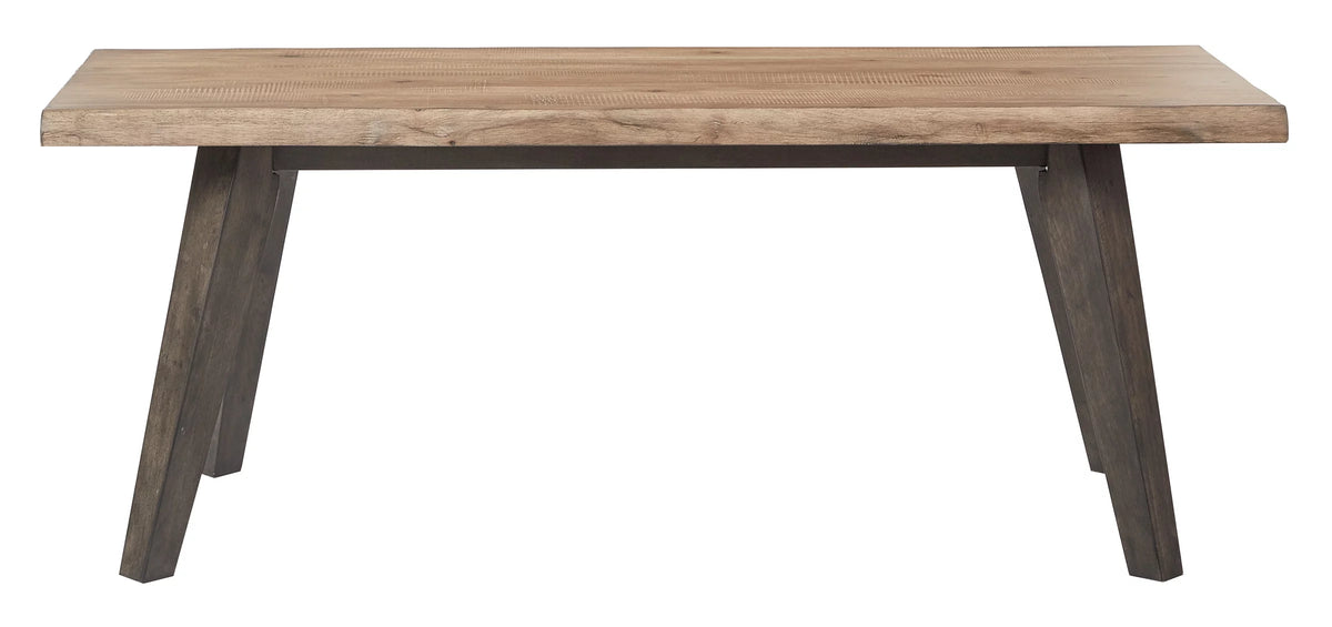 Rustic Sand Dining Bench T80068