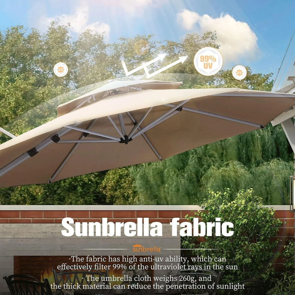 11ft Round Patio Umbrella R5960