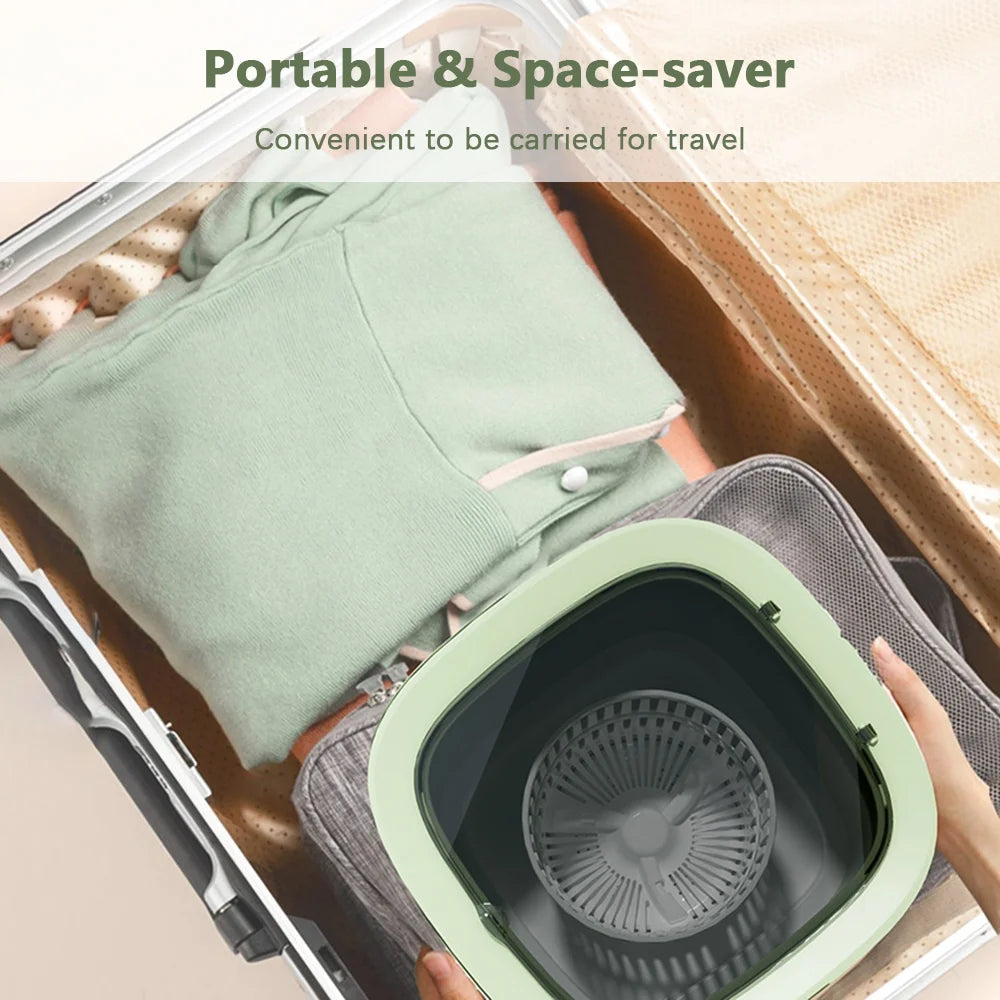 8L Portable Spin Dryer with Drain Hose V37576