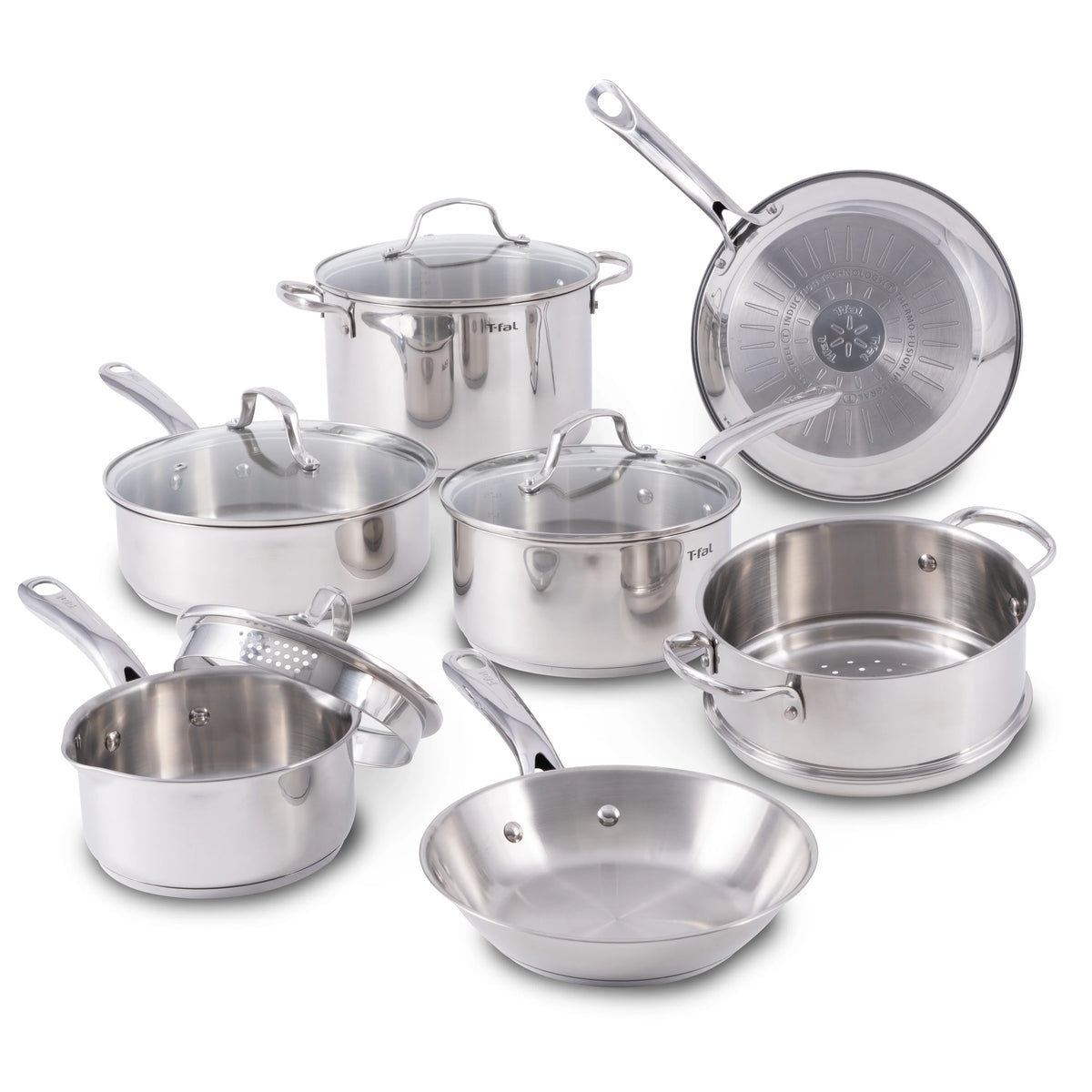 Stainless Steel 11-Piece Cookware Set P95027