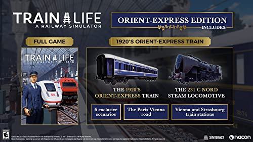 Train Life: A Railway Simulator - The Orient-Express Edition Nintendo Switch P479