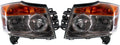 Headlight Assembly for Nissan Armada 2008-2012 Driver and Passenger Side X211188