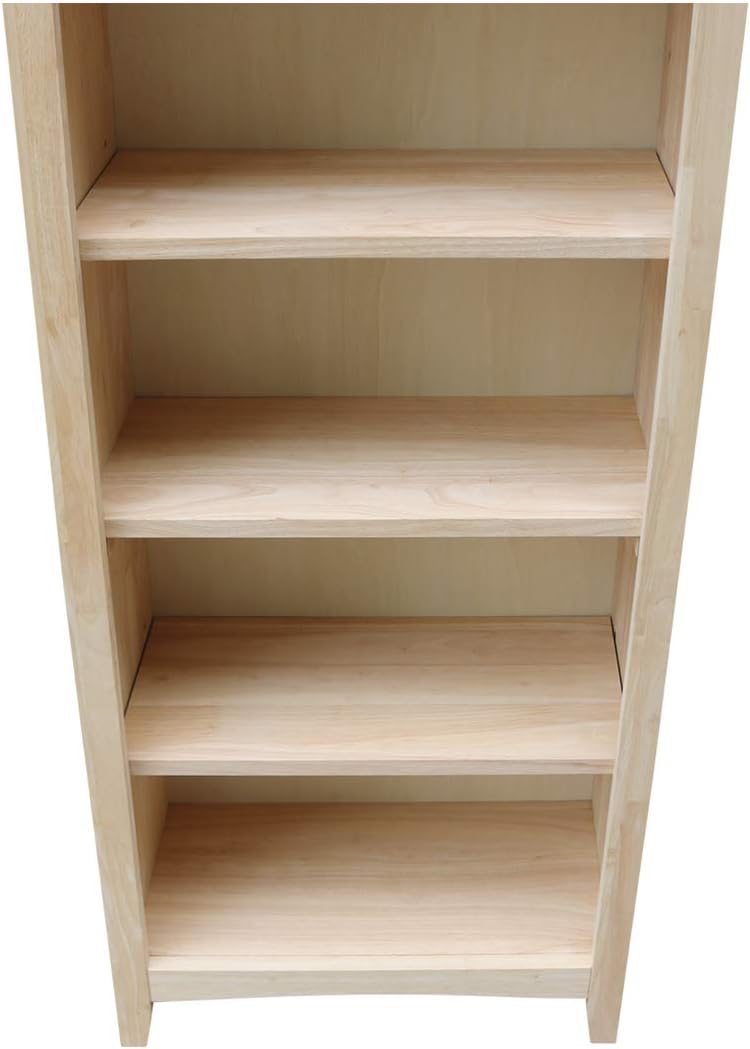 Unfinished Shaker Bookcase G771