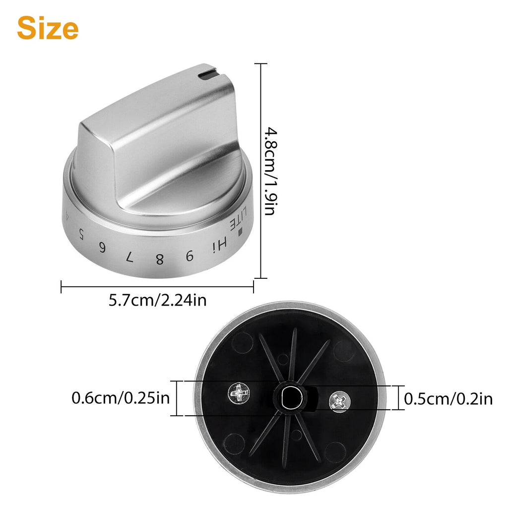 Stainless Steel Control Knobs P929