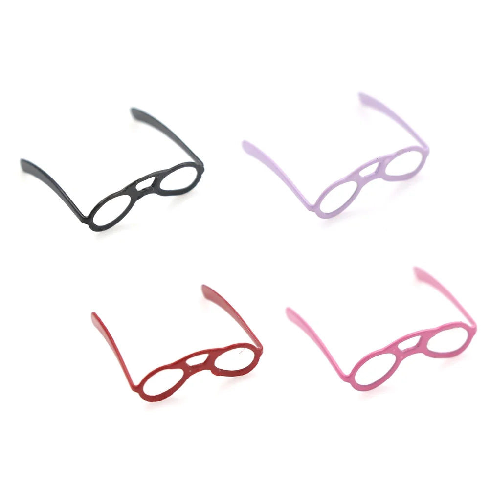 1:12 Scale Vintage Doll Miniature Glasses Dollhouse Decor Accessories X730996