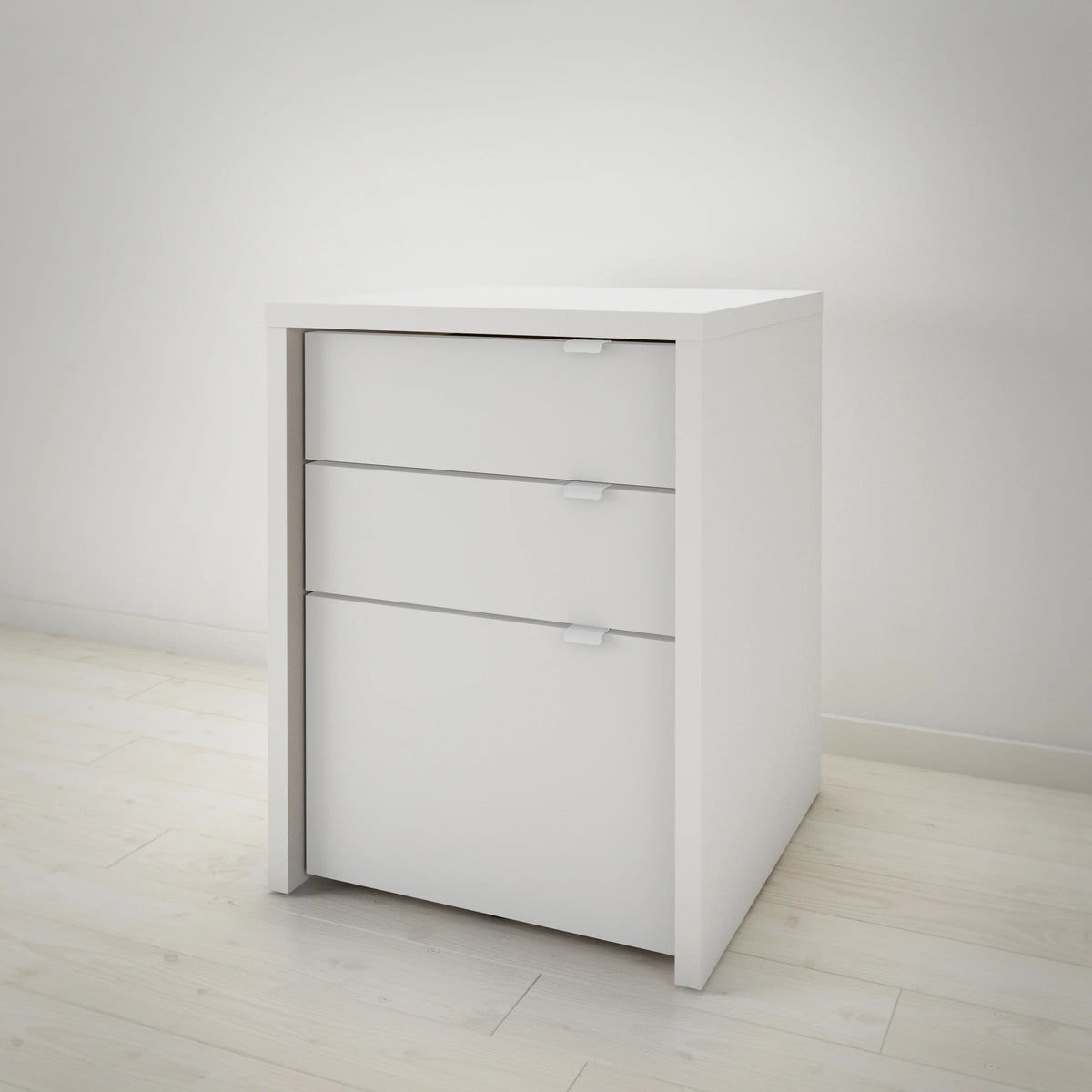 3 Piece Home Office Set Natural Maple & White G54843