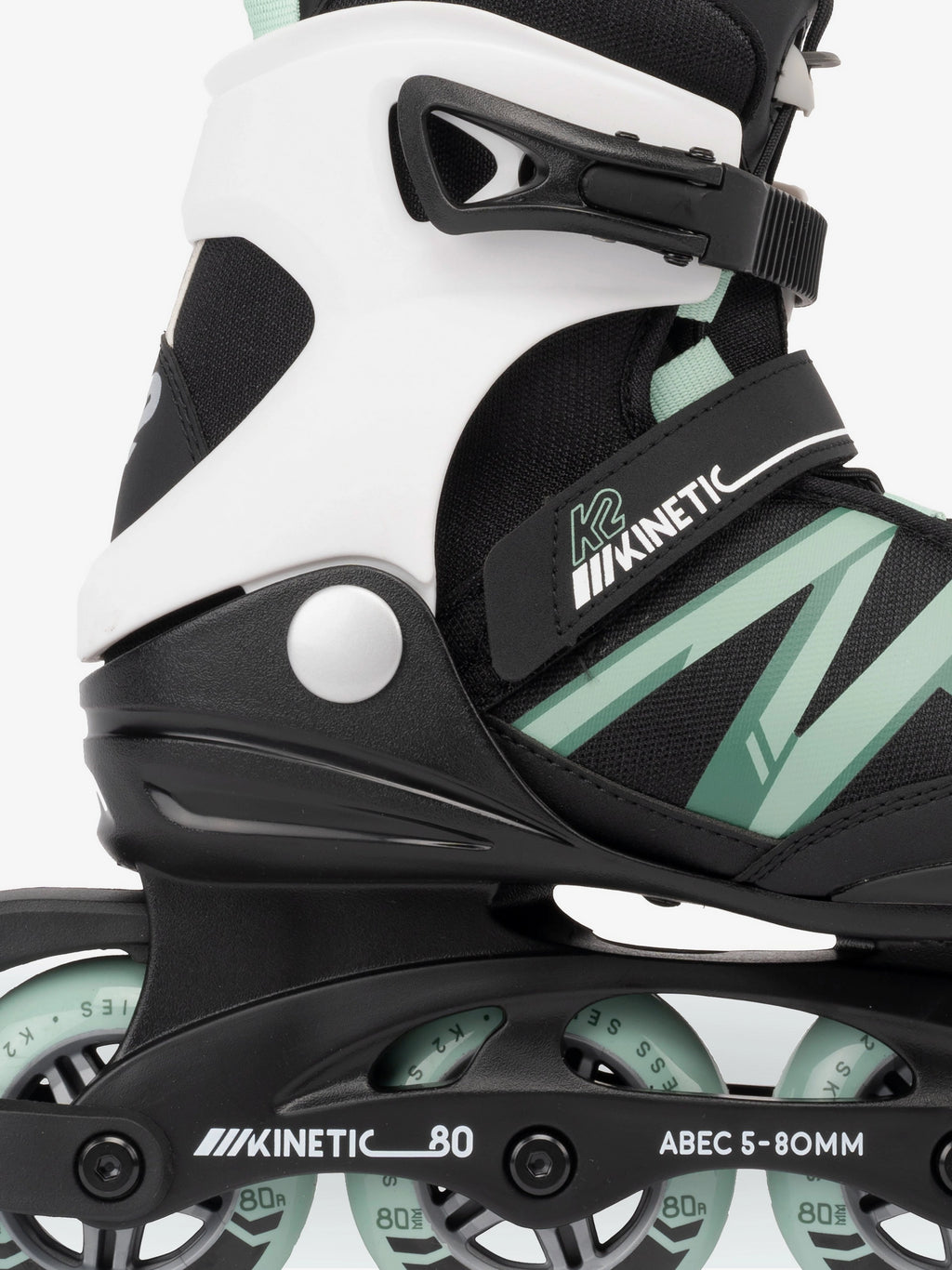 Women's Kinetic 80 Pro Inline Skates Black Sage Size 11 US 44.5 EU J410343