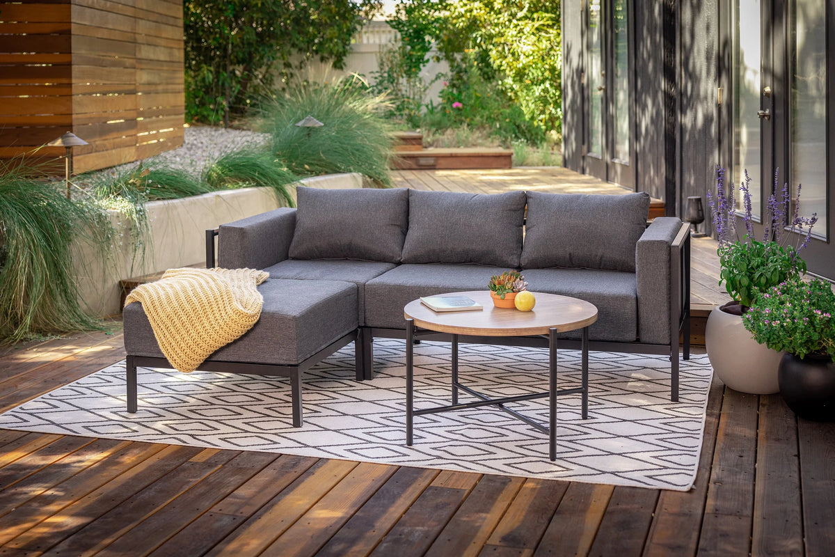 4 Piece Thick Cushion Sectional Set Q608