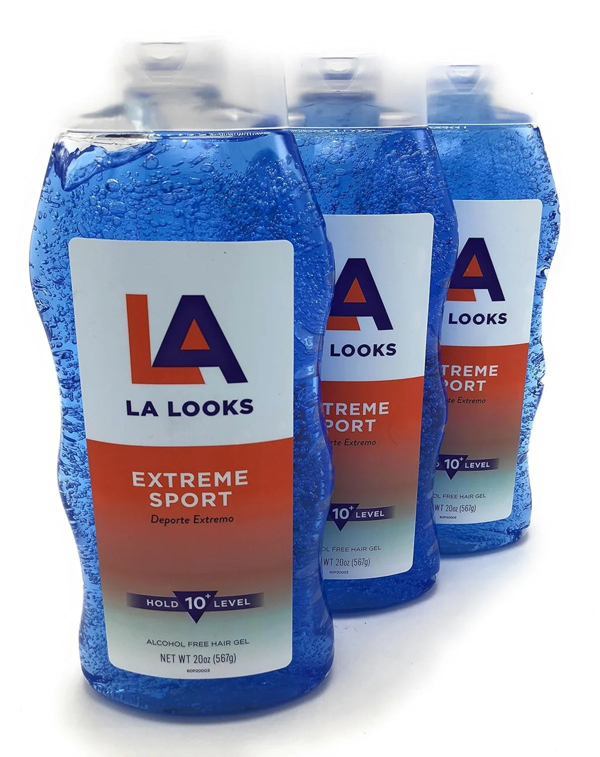 20oz 3 pack Blue Hair Gel Y1689