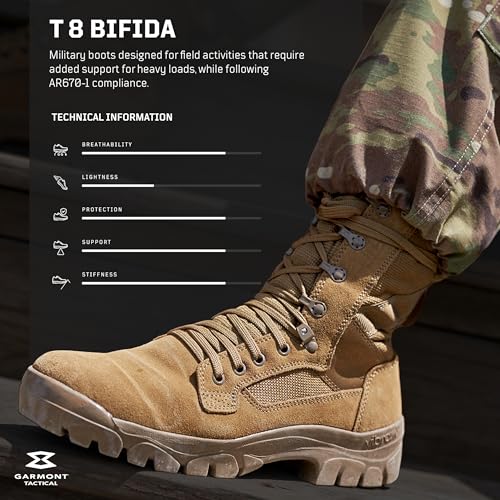 Suede Leather Multi-Terrain Combat Boots X7142