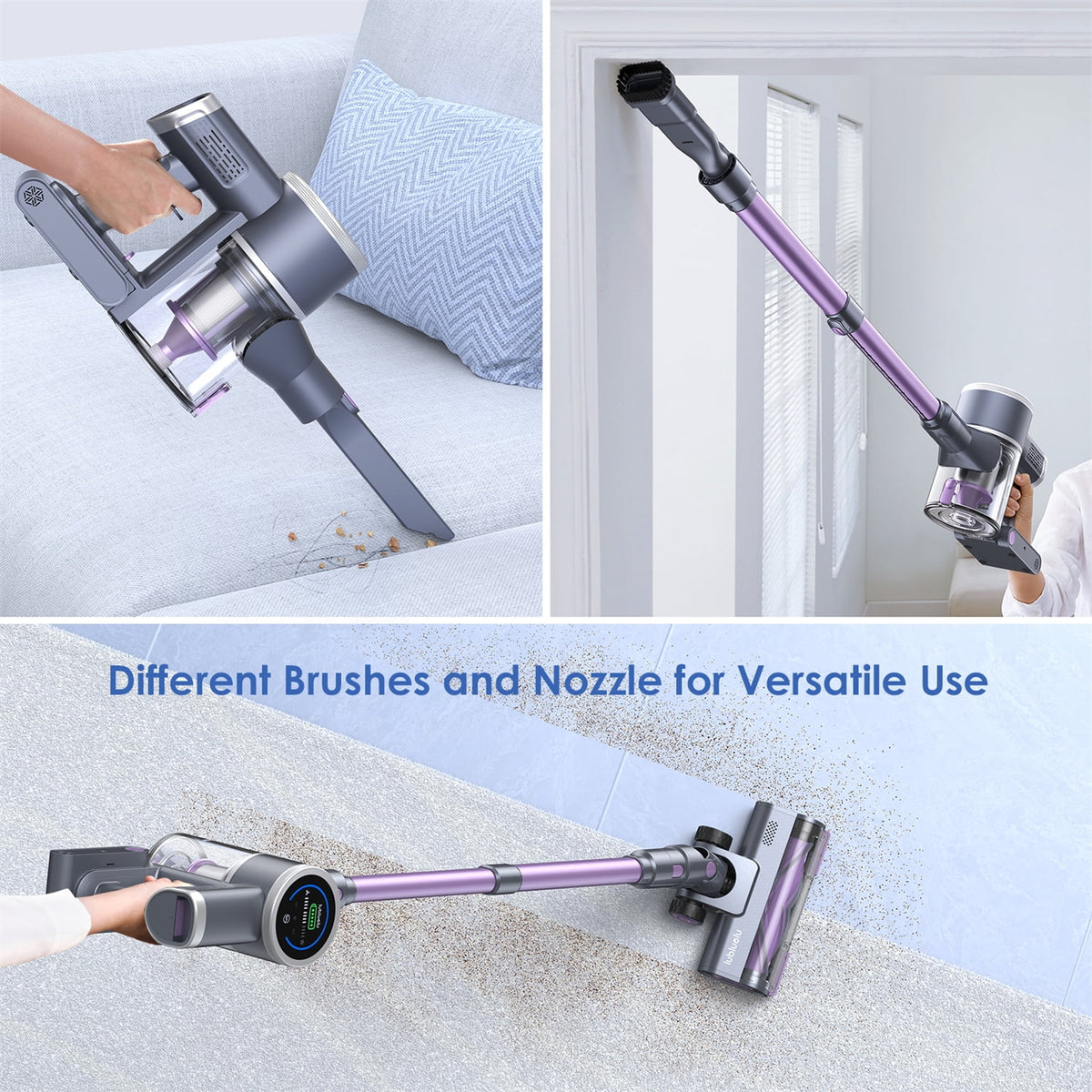 6 in 1 Cordless Stick Vacuum Cleaner Y1314