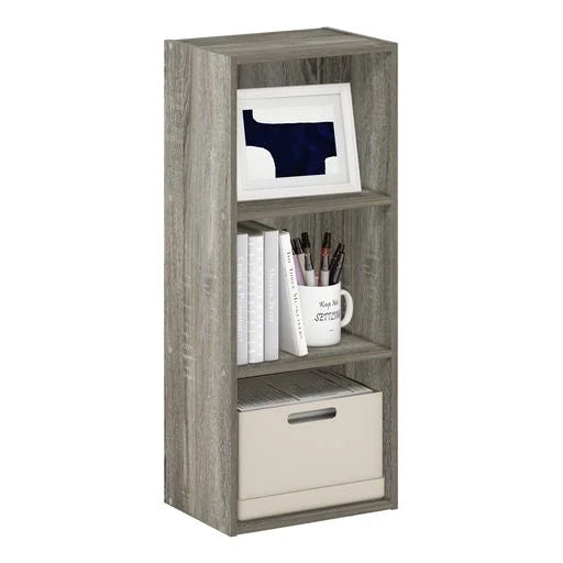3-Tier Open Shelf Bookcase H137