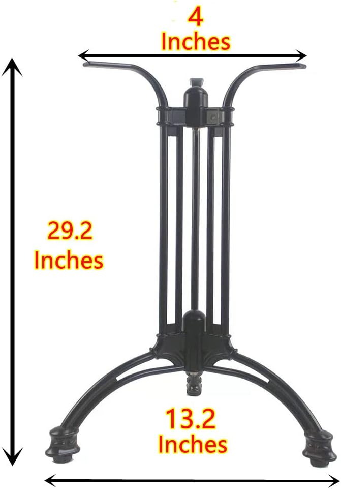 Aluminum Table Base Black B974126