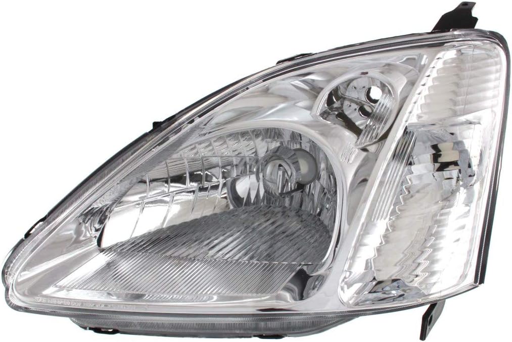 2001-2003 Honda Civic Headlight Passenger Side Assembly Unit Pack of 2 K808