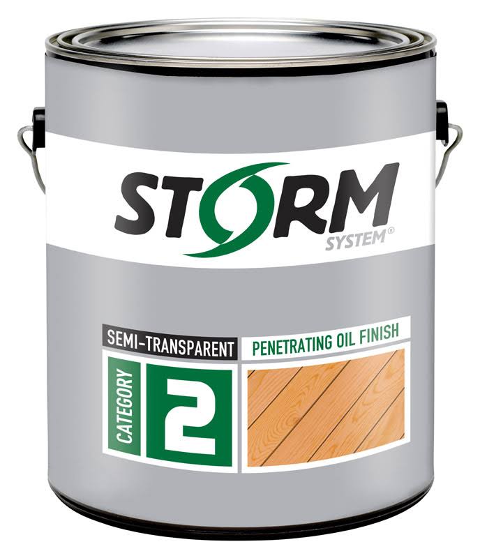 Semi-Transparent Clear Penetrating Oil Exterior Stain 1 Gal Case of 4 C561147