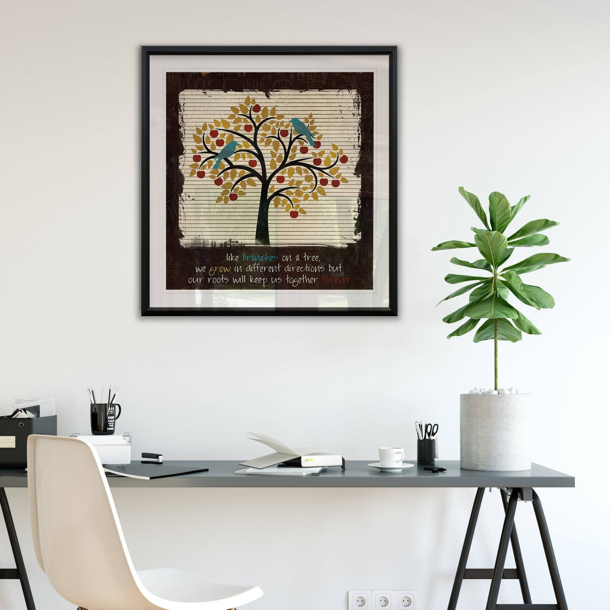 Framed Giclee Print 32x32 R62713