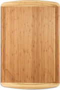 Bamboo Cutting Board with Handles and Juice Groove, Pack of 2 W381