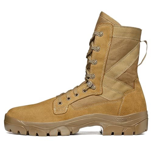 Suede Leather Multi-Terrain Combat Boots X7142