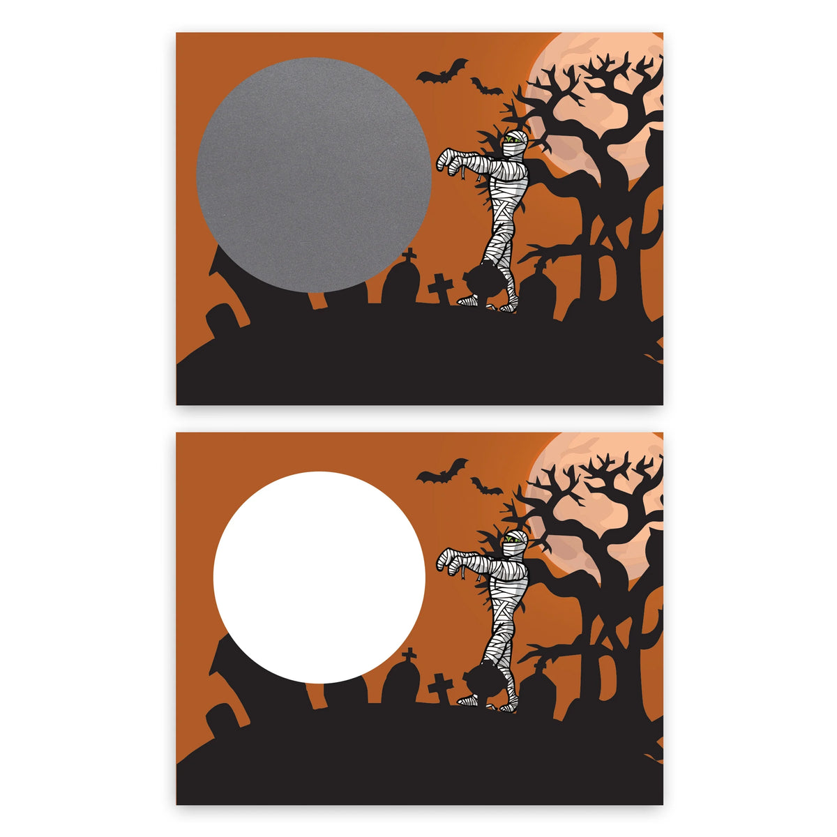 20 Pk Halloween Scratch Off Cards W981