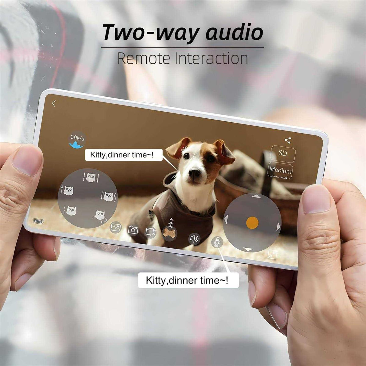 Full HD Pet Camera with Treat Dispenser I138