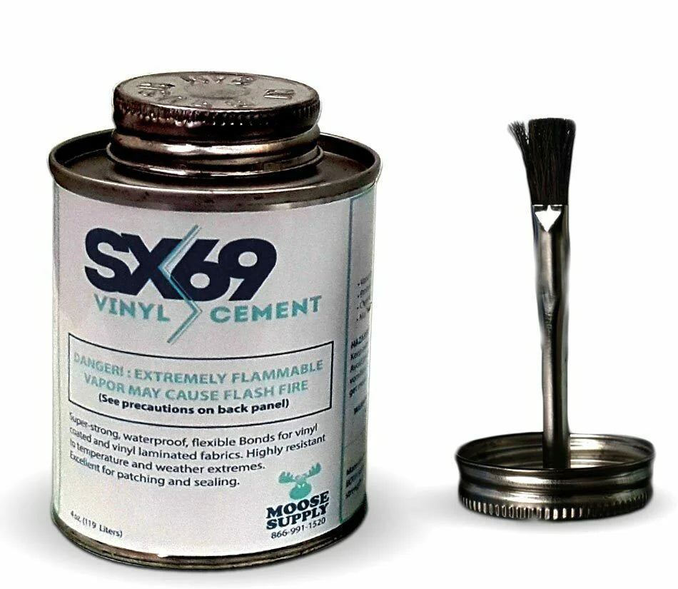 Blue Marble Vinyl Repair Kit with 4oz Glue E65105