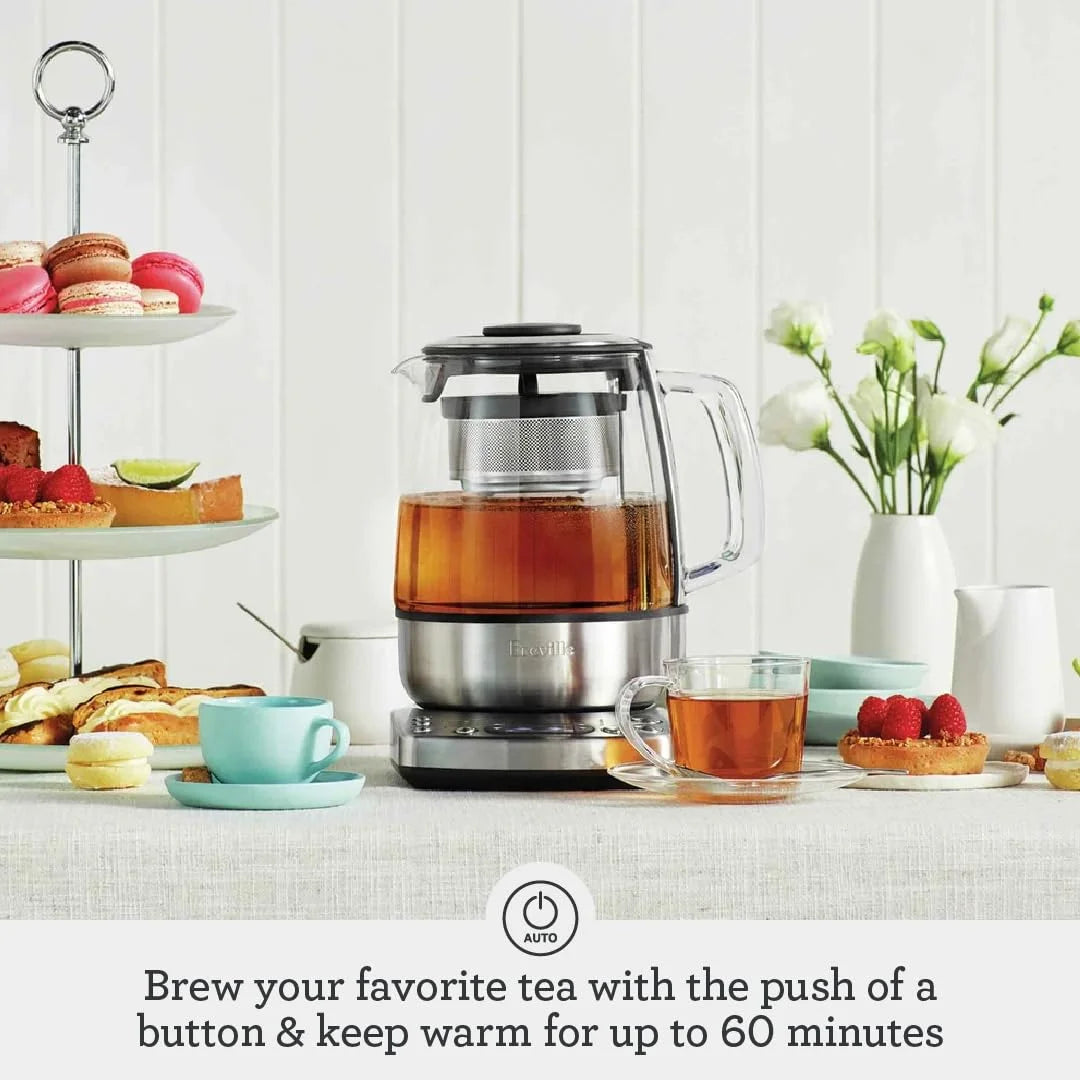 Brushed Stainless Steel Tea Maker N3058