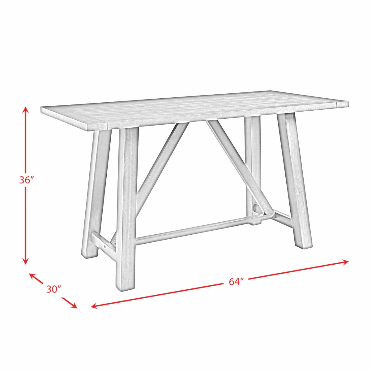 6PC Counter Height Cherry Dining Set with Table, 4 Side Chairs and Bench W89167