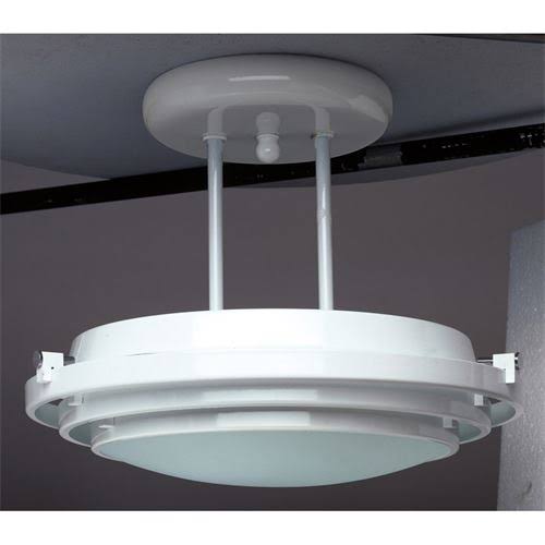 Black Semi Flush Mount Light A727