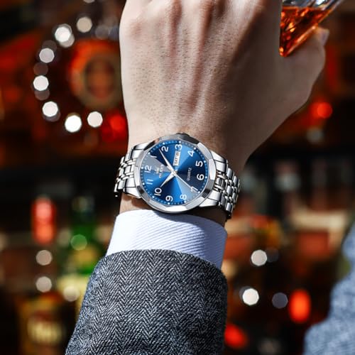 Stainless Steel Analog Quartz Date Luminous Wrist Watch H143070
