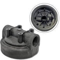 Black Cap Double 1/4x22 Tap for Gauges X181374